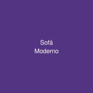 Sofá Moderno 3 Puestos - Tela Antimanchas