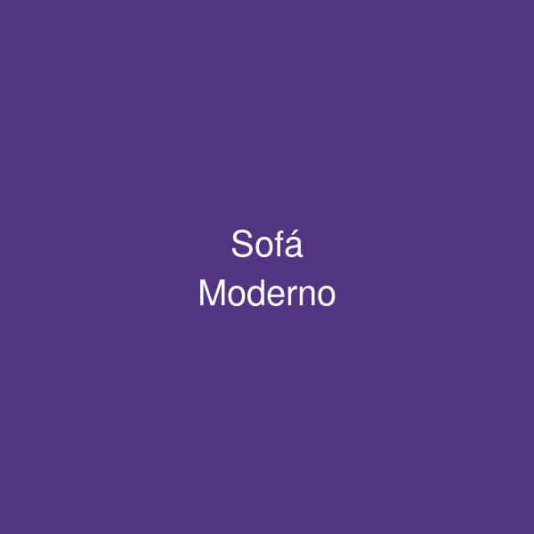 Sofá Moderno 3 Puestos - Tela Antimanchas