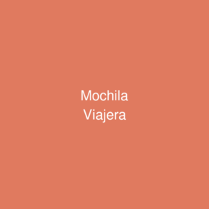Mochila Viajera 40L Impermeable